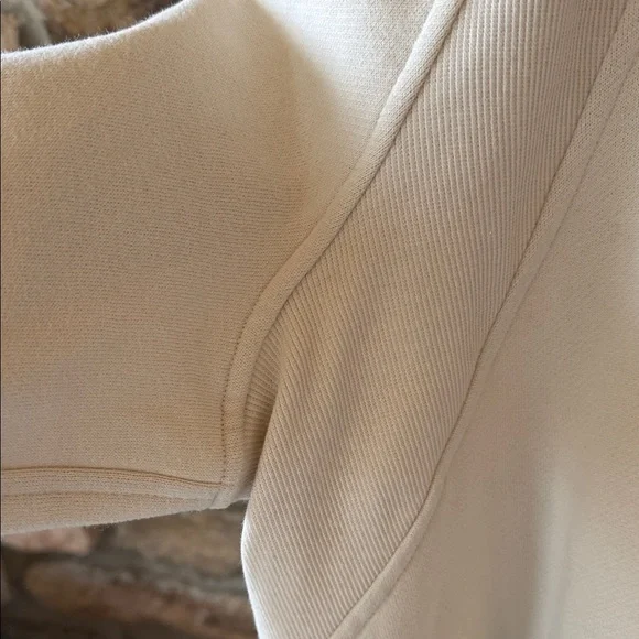 lululemon athletica Off-White Embroidered Logo Crew Sweatshirt - Picture 3 of 5